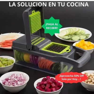 Picador de Verduras Multifuncional 15 en 1
