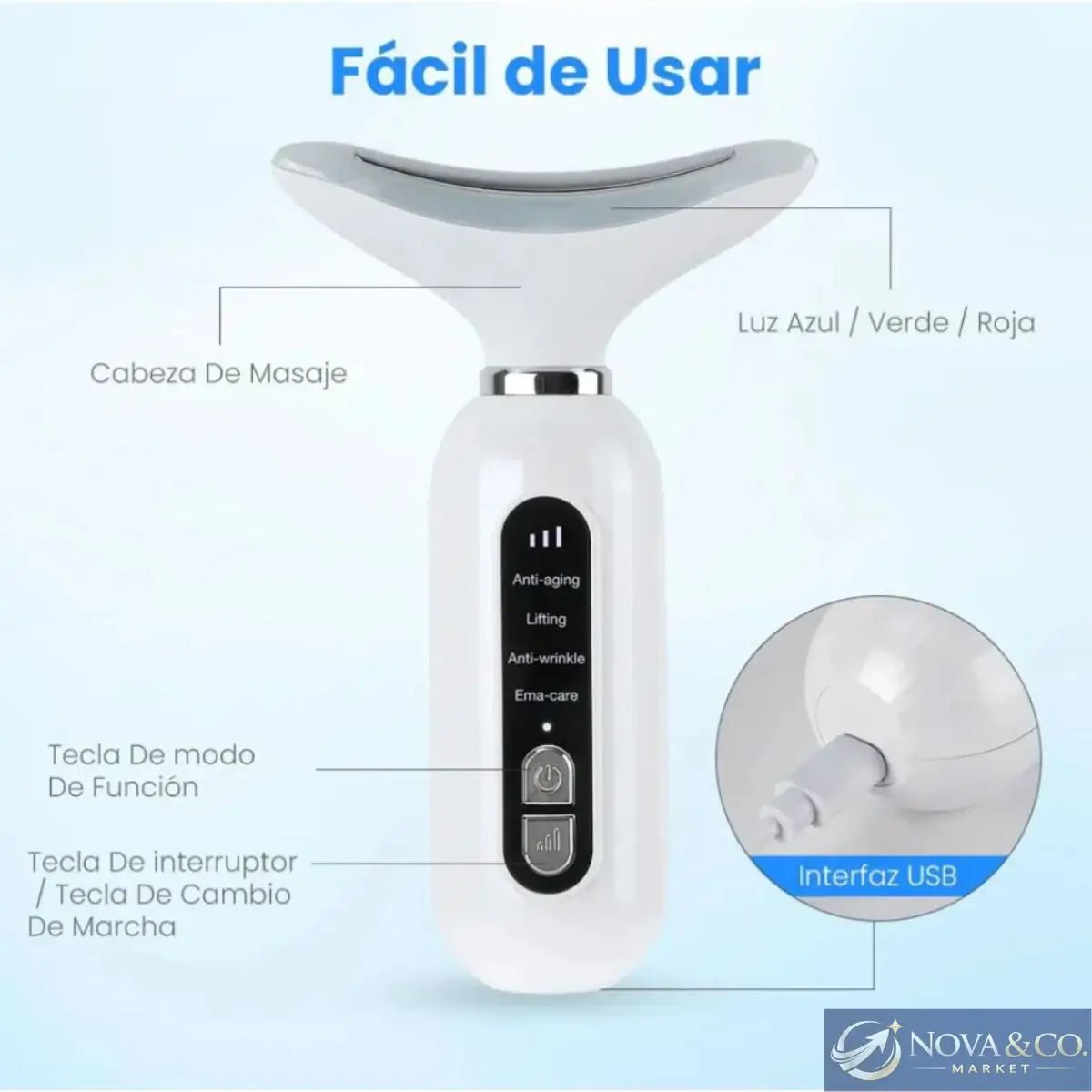 Masajeador Facial