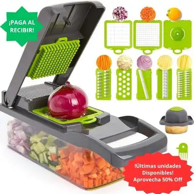 Picador de Verduras Multifuncional 15 en 1