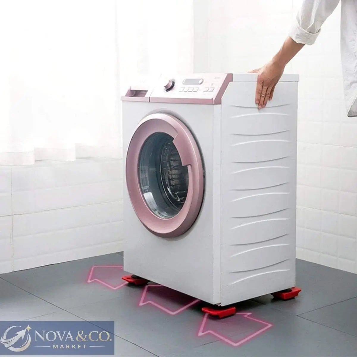 Kit 4 Ruedas Para Mover Muebles