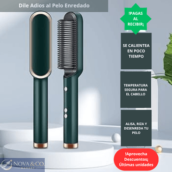 Cepillo Alisador Sleek Bivolt 3 en 1