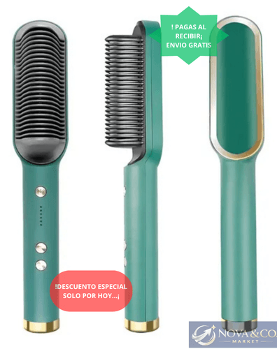 Cepillo Alisador Sleek Bivolt 3 en 1