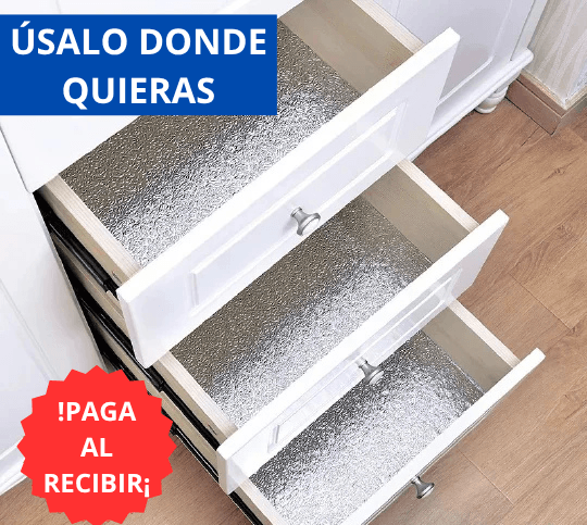 Papel Tapiz Adhesivo Aluminio 30x40 CM